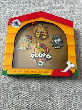 Pluto 90th Anniversary Pin Set